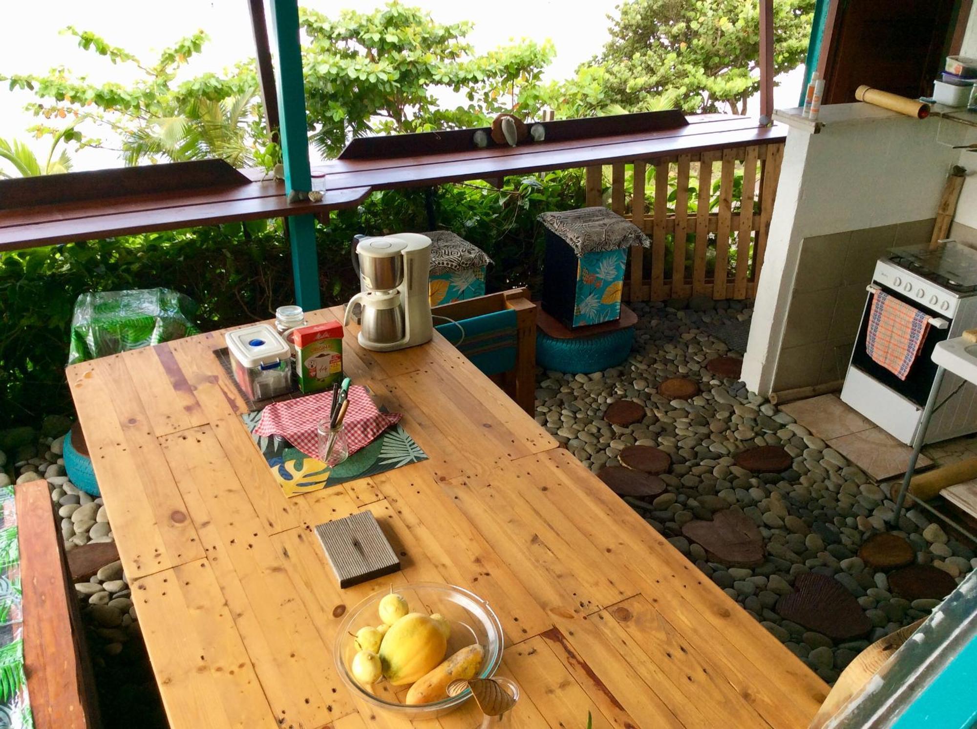 L'Auberge De Jeunesse Tahiti Iti - Beach Hostel Afaahiti Dış mekan fotoğraf