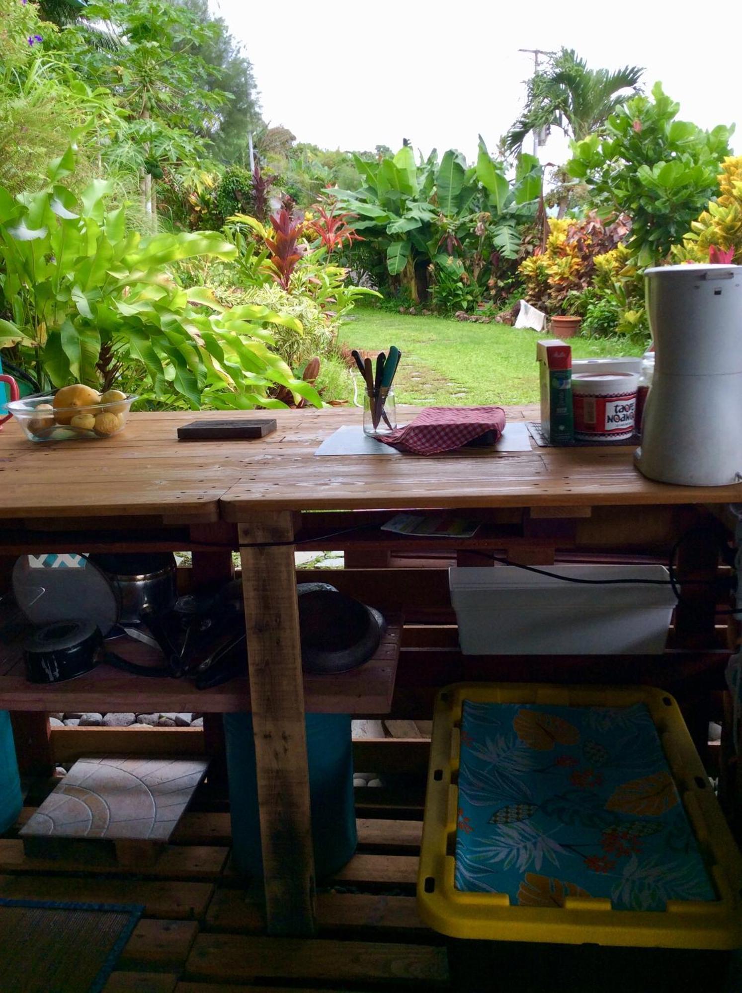 L'Auberge De Jeunesse Tahiti Iti - Beach Hostel Afaahiti Dış mekan fotoğraf