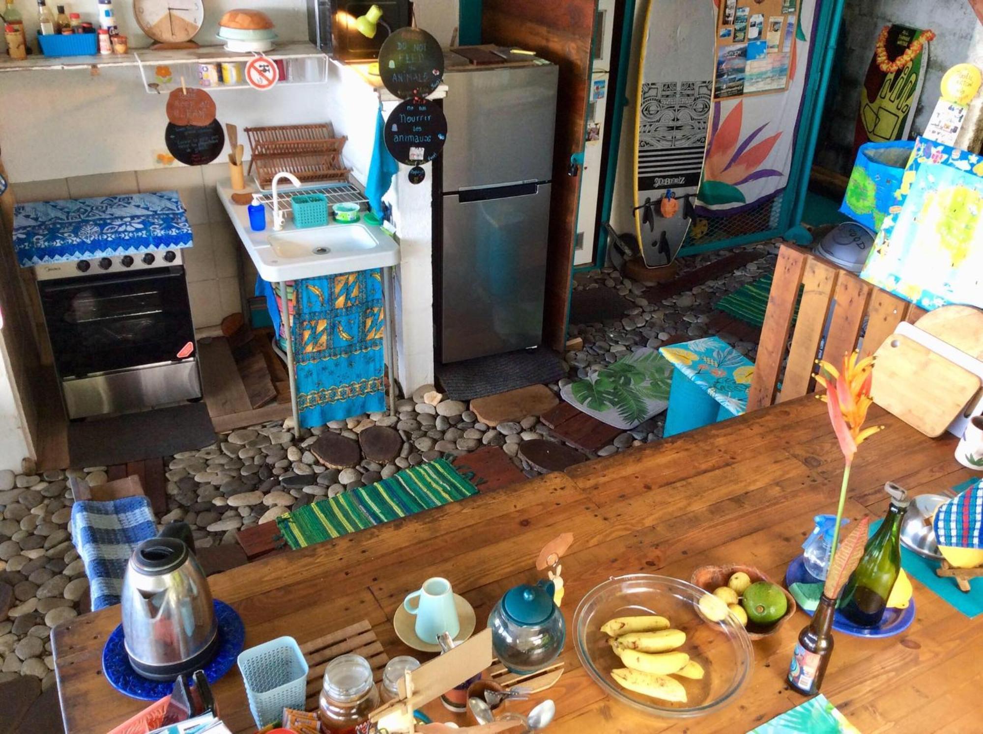 L'Auberge De Jeunesse Tahiti Iti - Beach Hostel Afaahiti Dış mekan fotoğraf